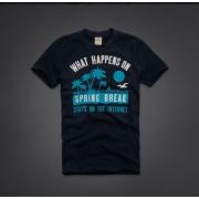 T-shirt Hollister Noir Homme